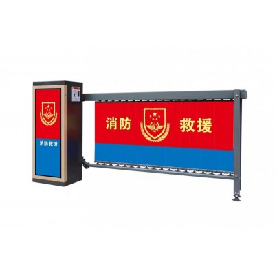 质诺优信广告道闸小区停车场收费管理系统自动车牌识别机门禁