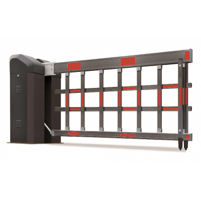 双机箱加高空降闸智能重型抗风道闸机小区门禁自动车牌识别升降杆